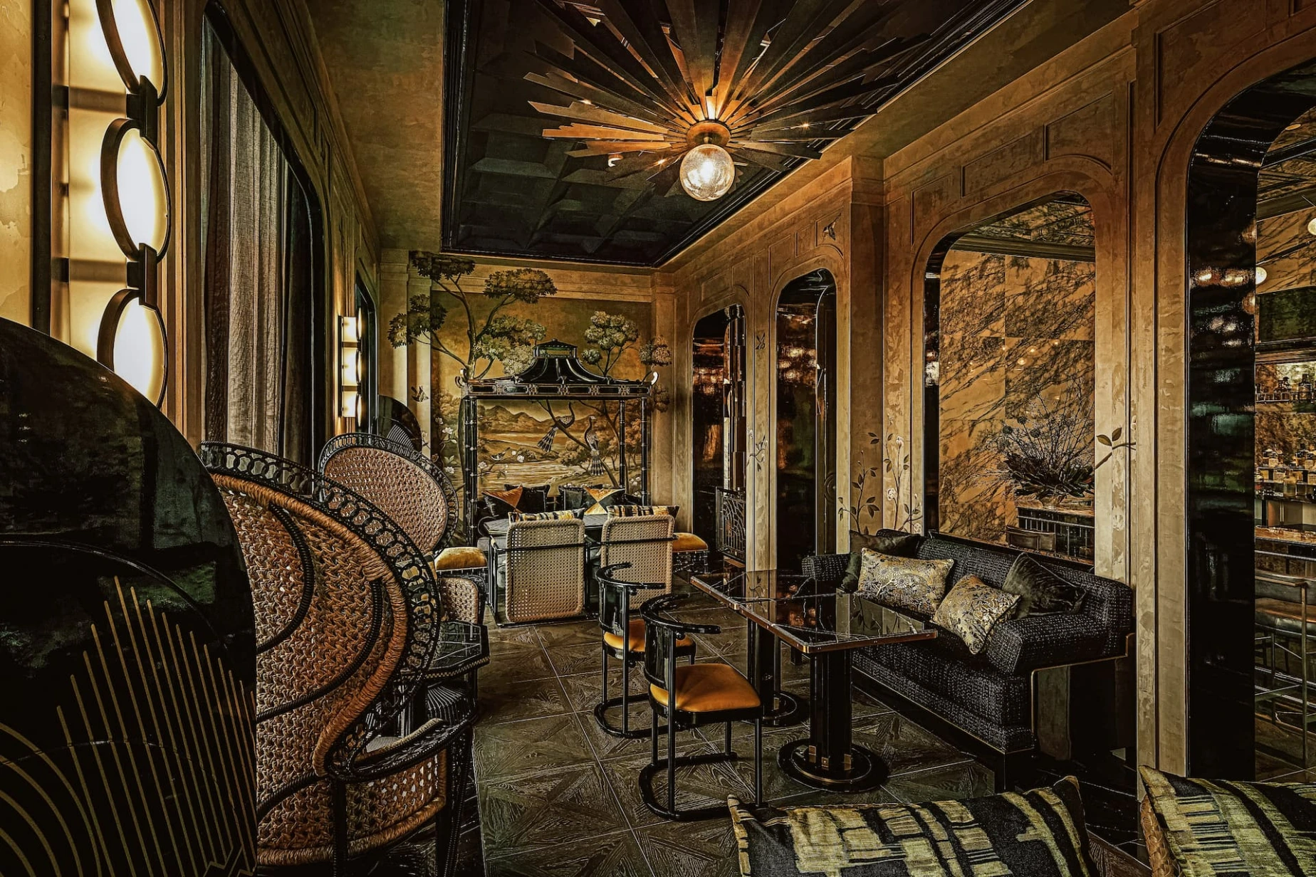 Stella bar Capella Bangkok cocktail lounge