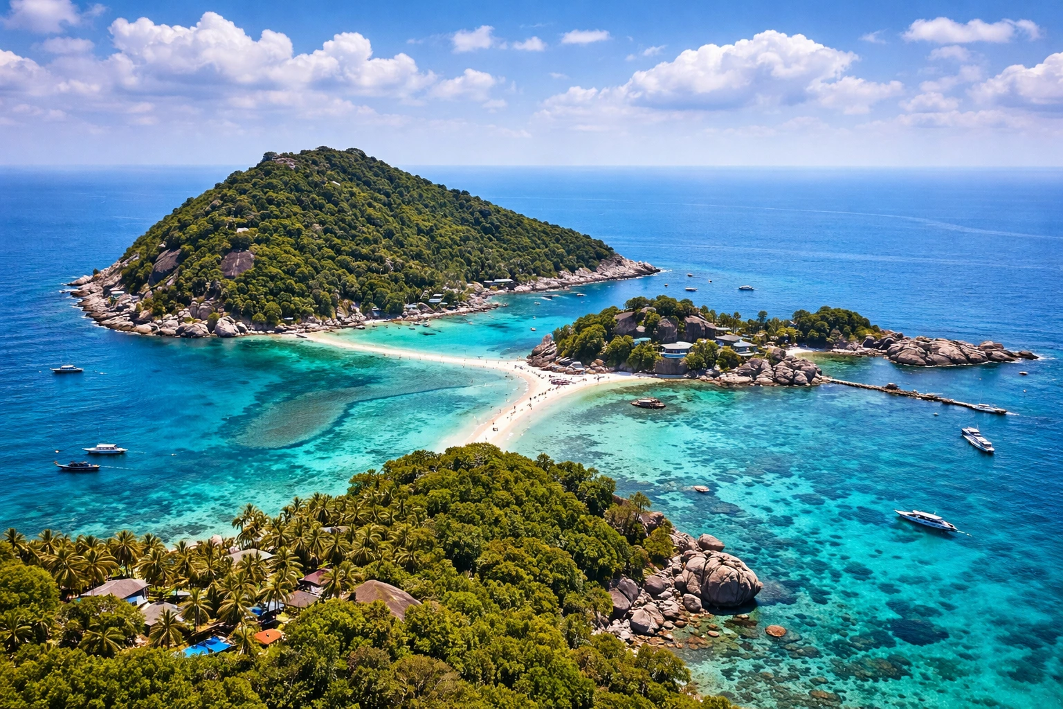 Southern Thailand Gulf Coast islands Koh Samui Koh Phangan Koh Tao