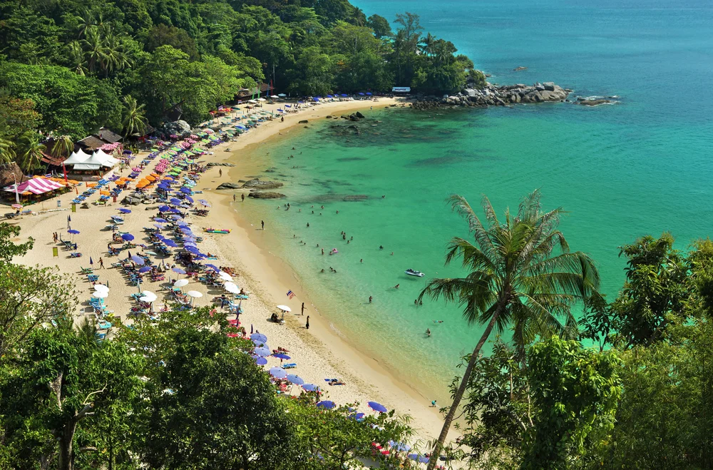 Laem Singh Beach Phuket secluded cove Andaman coast