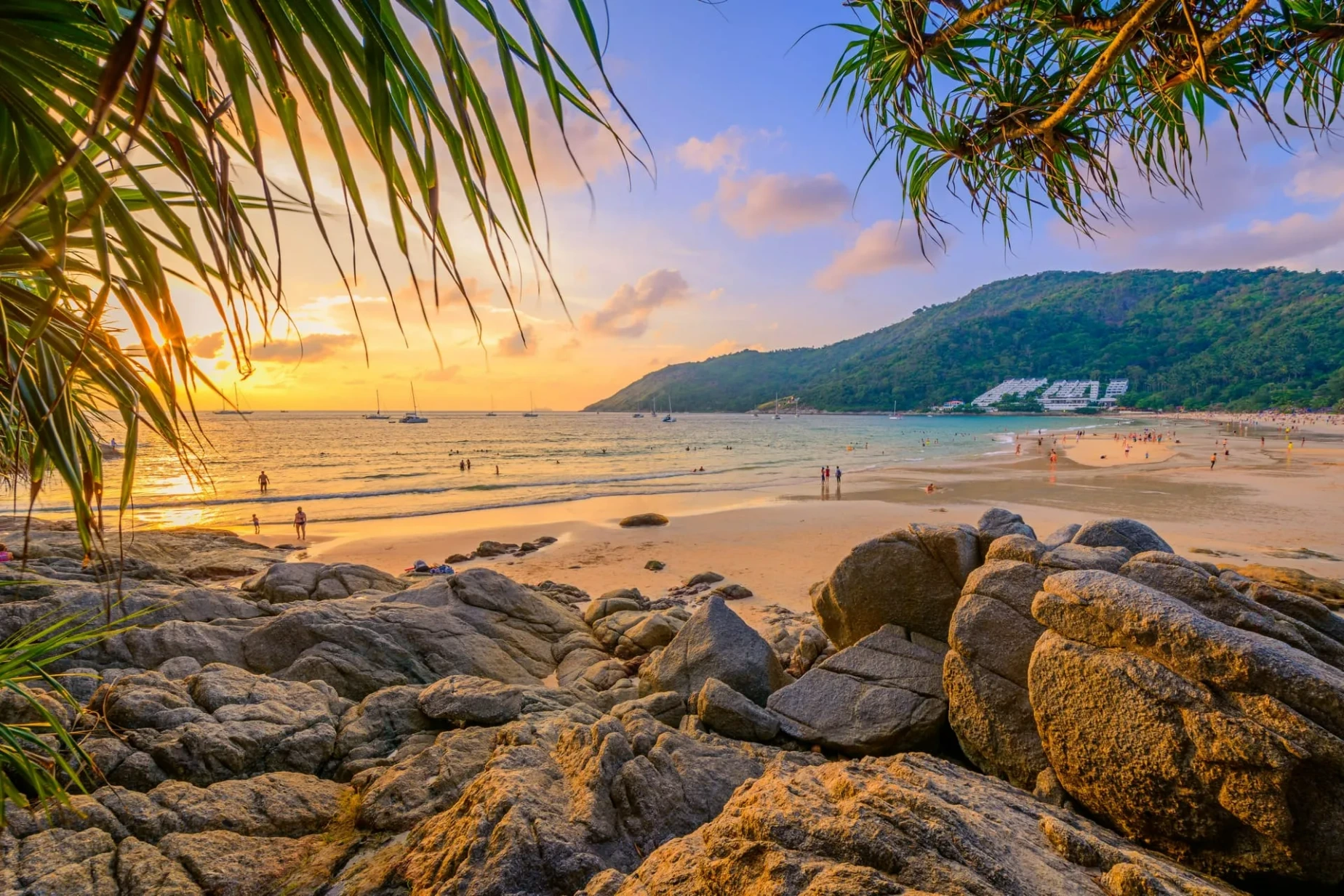 Nai Harn Beach south Phuket quiet beach destination