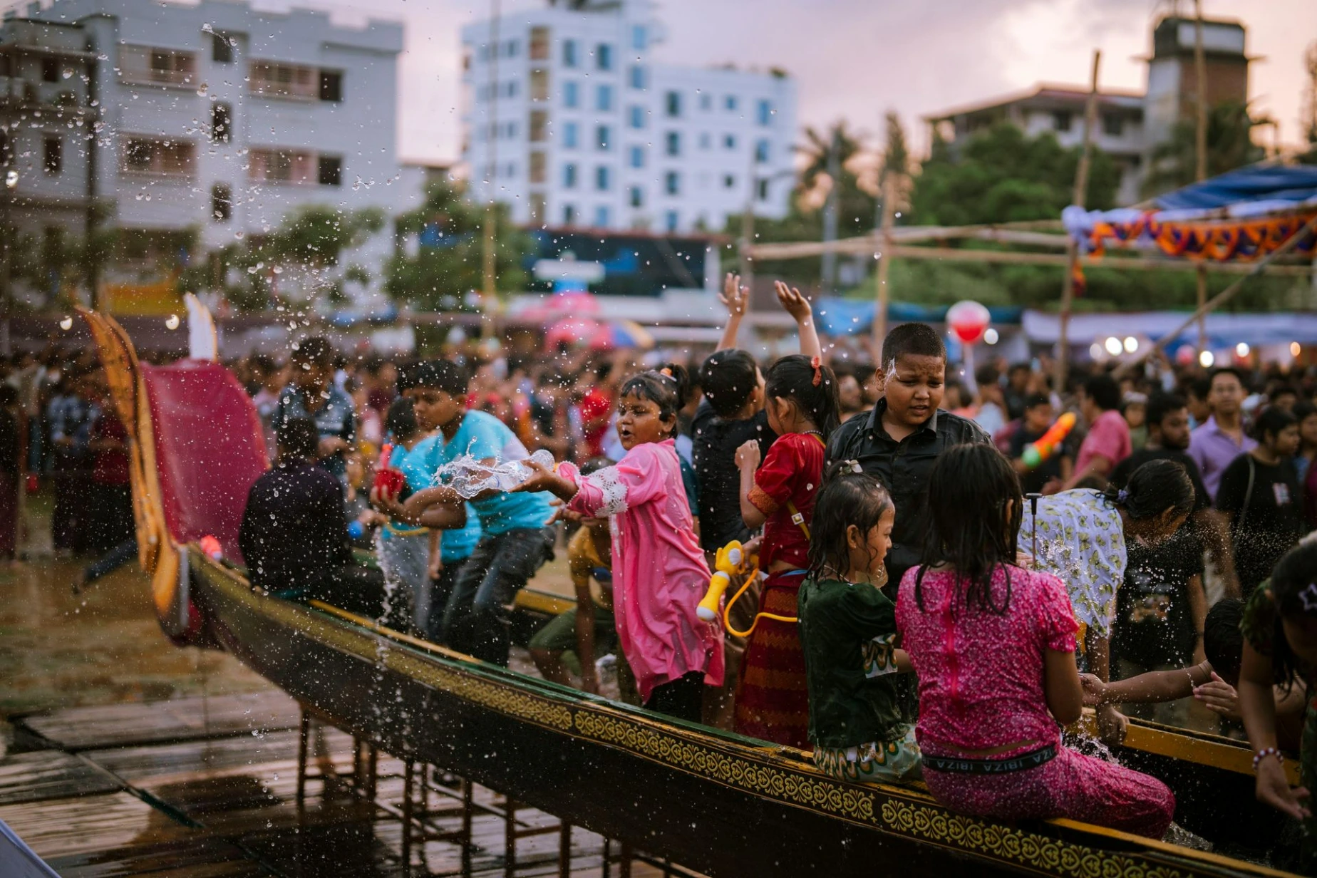 Vibrant Festival Celebration in Chittagong