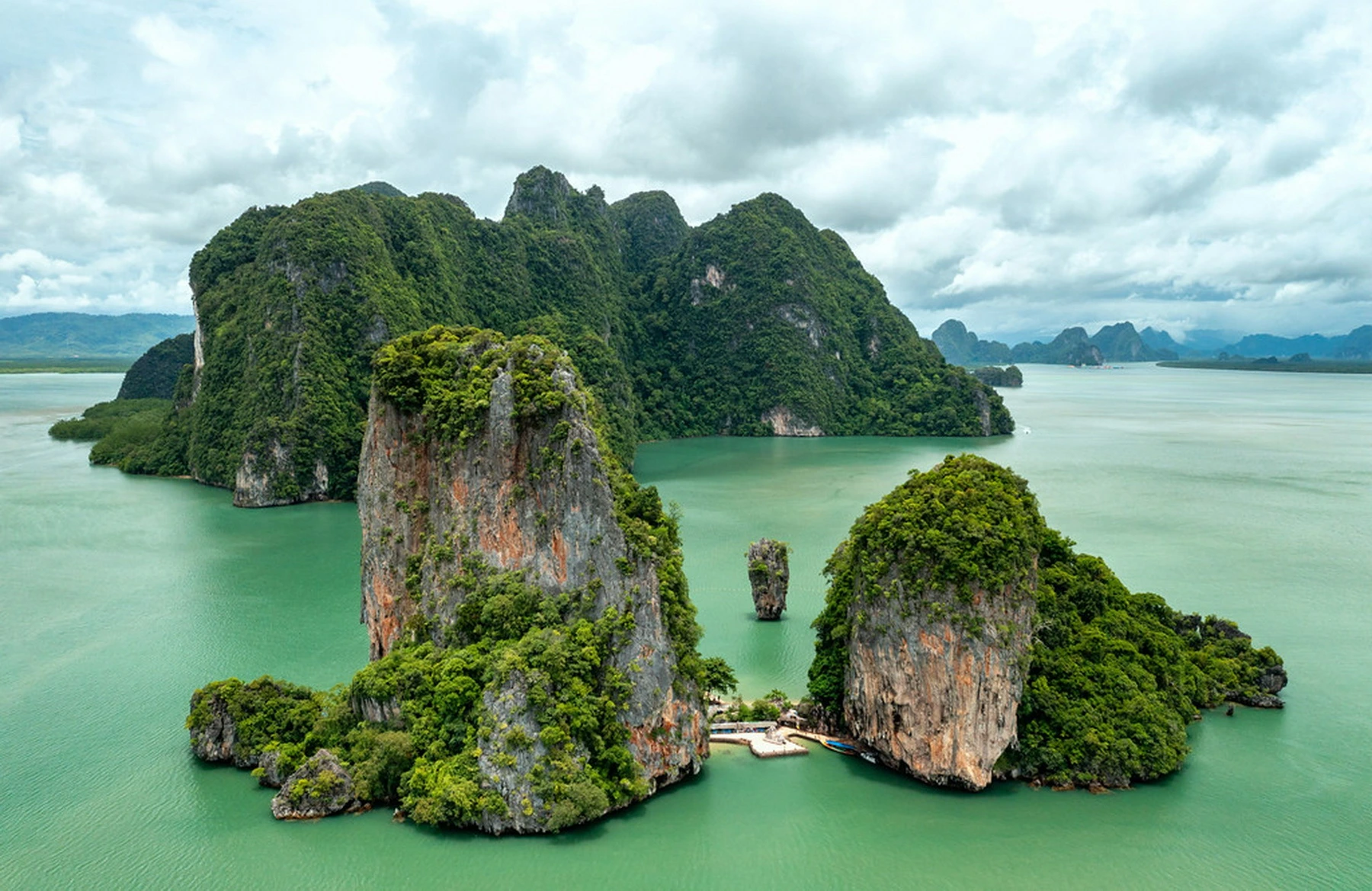 James Bond Island Ko Tapu Phang Nga Bay Thailand