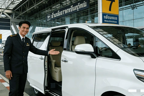 private executive van airport transfer Thailand luxury travel