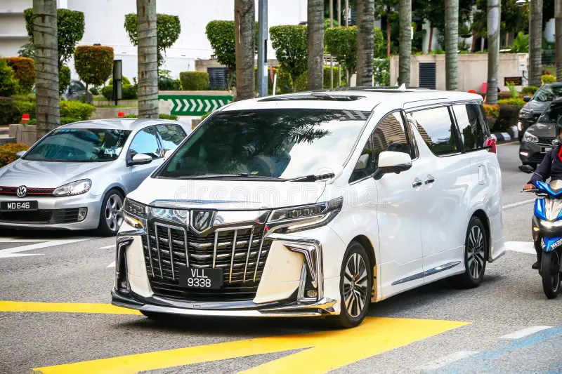 Toyota Alphard luxury minivan