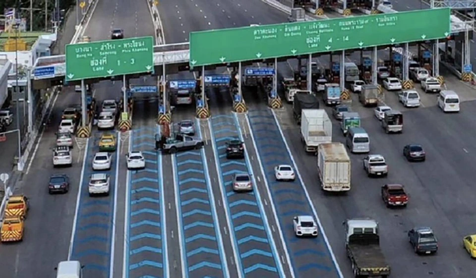 Bangkok to Pattaya Highway Toll