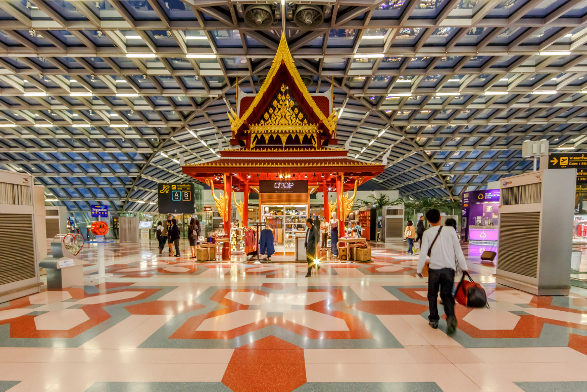Suvarnabhumi airport bangkok, Thailand