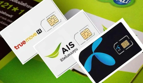 Thai sim card from major providers