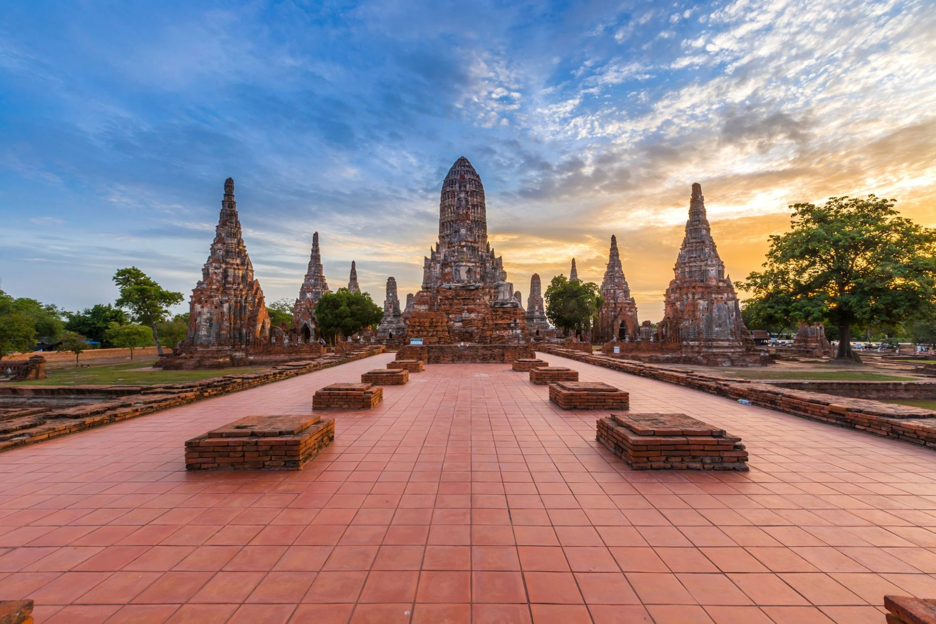 Wat Chaiwatthanaram temple Ayutthaya Thailand Ayutthaya historical park