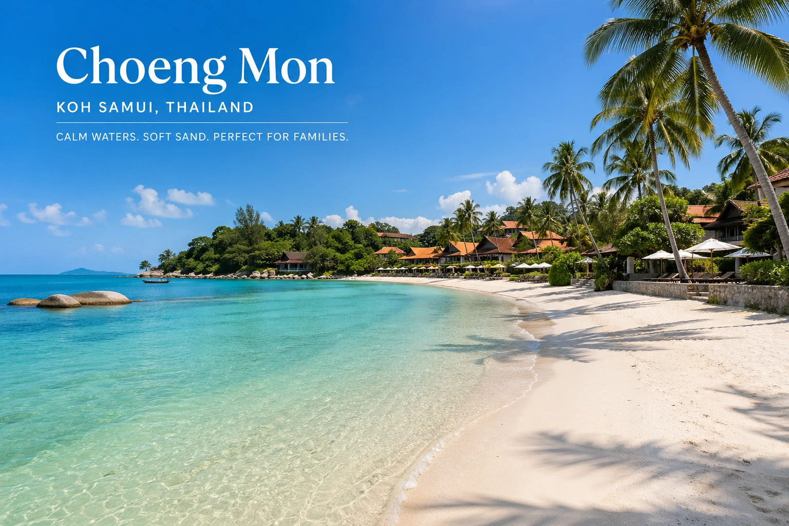 Choeng Mon beach paradise