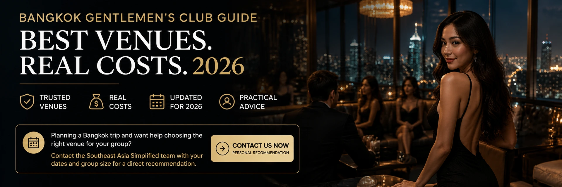 Bangkok Gentlemen's Club Contact Us Banner